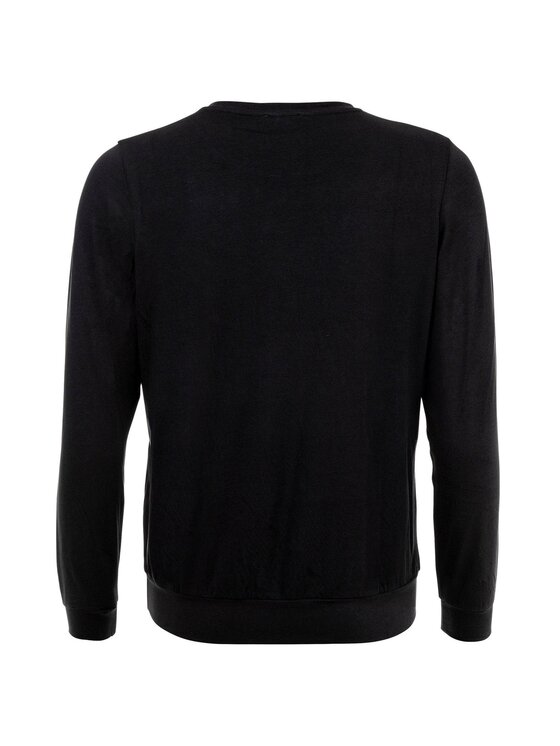 Emporio Armani Emporio Armani Piżama 26282 Czarny Comfort Fit
