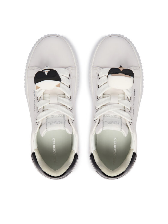 KARL LAGERFELD KARL LAGERFELD Sneakersy Kreeper Lo KL42336T Bílá
