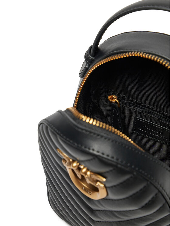PINKO PINKO Mugursoma Love Click Mini Backpack . AI 24-25 PLTT 103614 A1J2 Melns