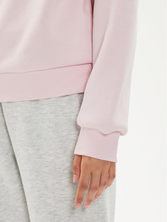 Gina Tricot Gina Tricot Світшот Basic 10943 Рожевий Relaxed Fit