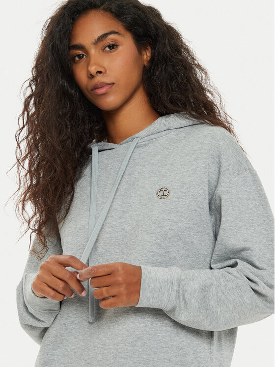 TWINSET TWINSET Суитшърт 242TP2490 Сив Regular Fit