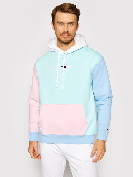 Tommy jeans 2025 multicolor hoodie