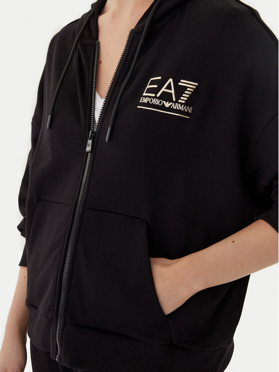 EA7 Emporio Armani EA7 Emporio Armani Dres 7W000420 AF12473 MC021 Czarny Relaxed Fit