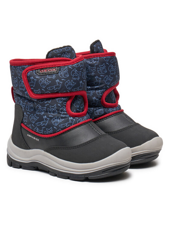Geox Geox Μπότες Χιονιού B Flanfil Boy B Abx B263VE 0BCMN C0048 S Μαύρο