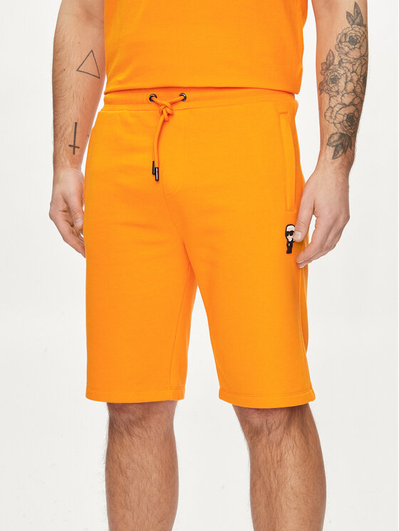 Pantaloni scurți sport KARL LAGERFELD Bărbați, Mărimea: XL, Portocaliu, 705032 542900