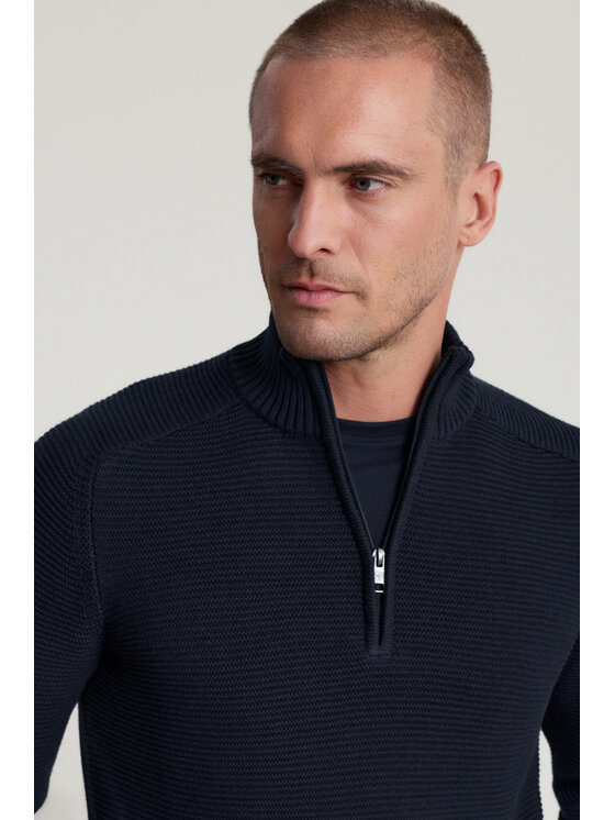Próchnik Próchnik Sweter PM20 SW073226000067 Granatowy Regular Fit