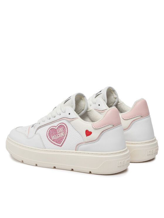 LOVE MOSCHINO LOVE MOSCHINO Sneakersy JA15204G1IJC110C Biela
