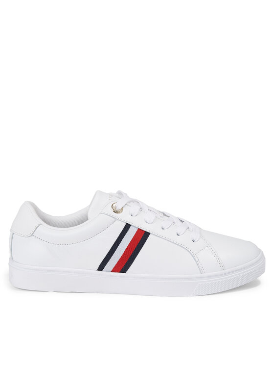 Tommy Hilfiger Tommy Hilfiger Αθλητικά Essential Stripes Court Sneaker FW0FW07449 Λευκό