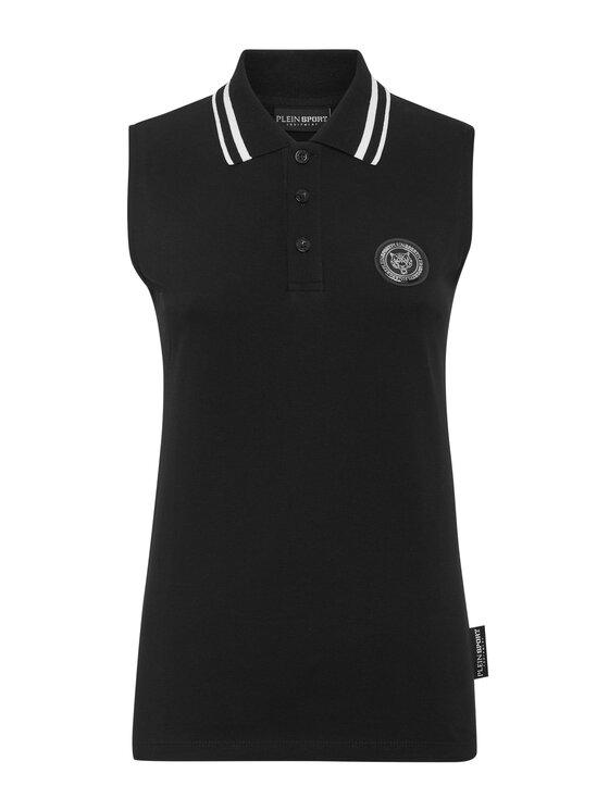 Plein Sport Plein Sport Polo 2417 Czarny Regular Fit
