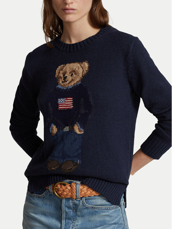 Polo Ralph Lauren Polo Ralph Lauren Пуловер 211927070001 Тъмносин Relaxed Fit