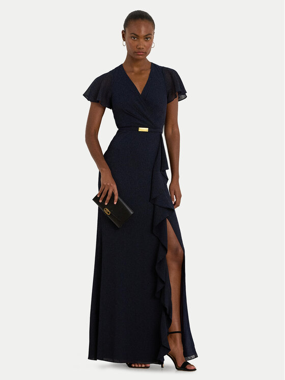LAUREN RALPH LAUREN LAUREN RALPH LAUREN Estélyi ruha 253909447002 Sötétkék Regular Fit