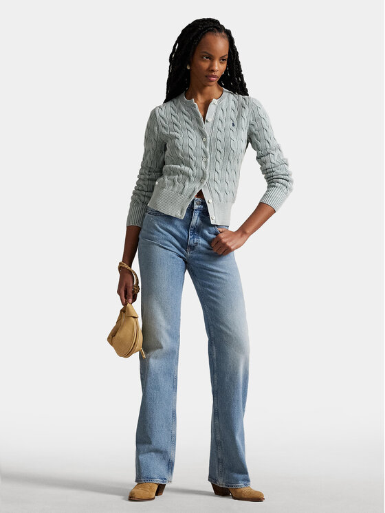 Polo Ralph Lauren Polo Ralph Lauren Kardigan 211955325008 Sinine Slim Fit