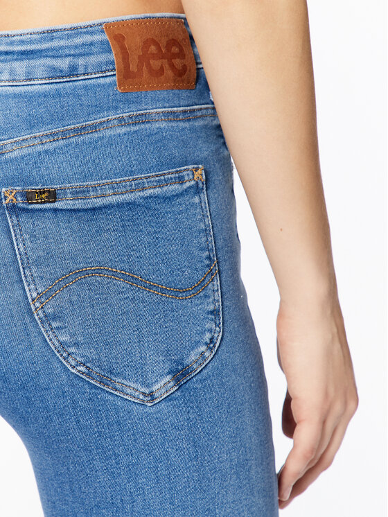 Lee Lee Jeans hlače L32SOVC04 112330576 Modra Slim Fit