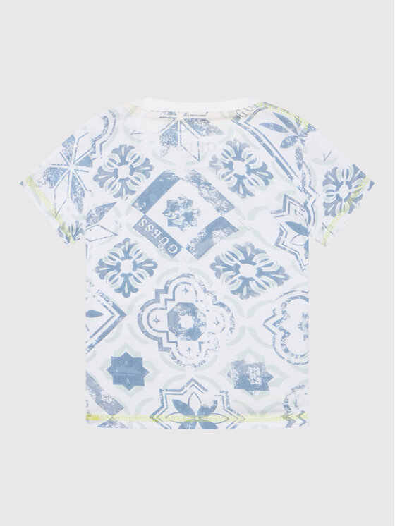 T-shirt N2GI06 K8HM3 Bianco Regular Fit