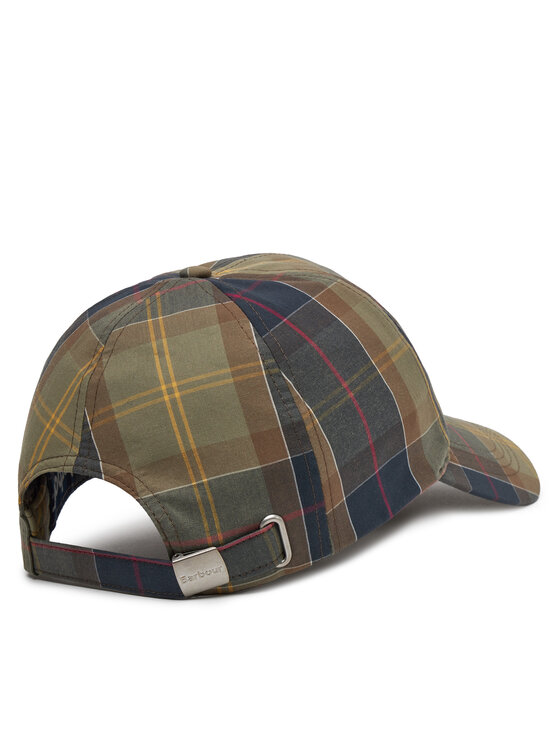 Barbour Barbour Czapka z daszkiem Tartan MHA0617TN11 Zielony
