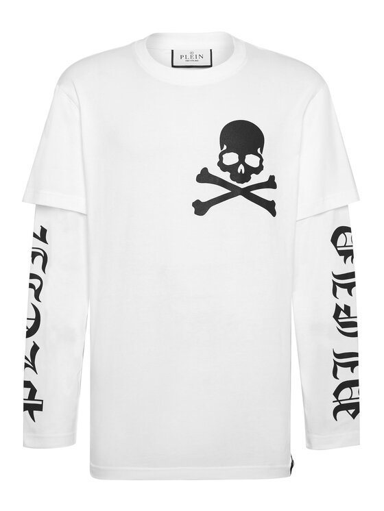 PHILIPP PLEIN PHILIPP PLEIN T-shirt 14855 Bianco Regular Fit