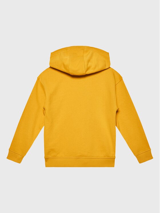 Felpa College 85 KB0KB07952 D Giallo Regular Fit