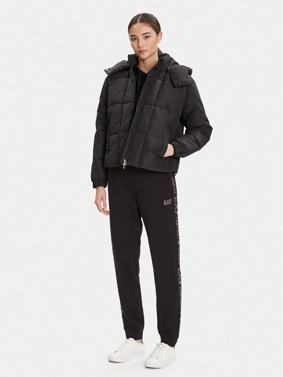 EA7 Emporio Armani EA7 Emporio Armani Kurtka zimowa 7W000647 AF16074 UC001 Czarny Regular Fit