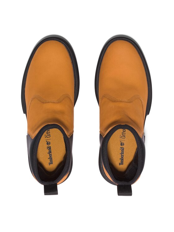 Timberland Timberland Polokozačky Everleigh Boot Chelsea TB0A5YF42311 Hnědá