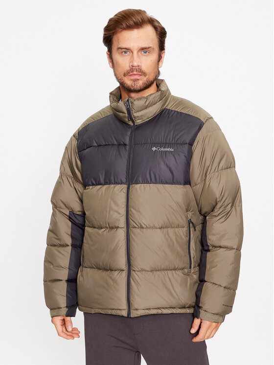 Columbia Zimné bundy Pike Lake II Jacket Kaki Regular Fit