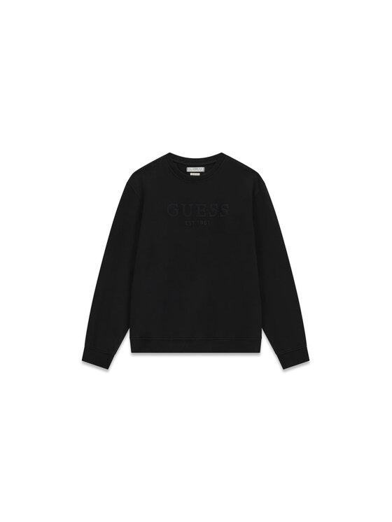 Guess Guess Μπλούζα 184982 Μαύρο Classic Fit
