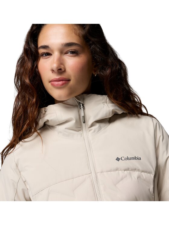 Columbia Columbia Kurtka puchowa 208795 Beżowy Regular Fit