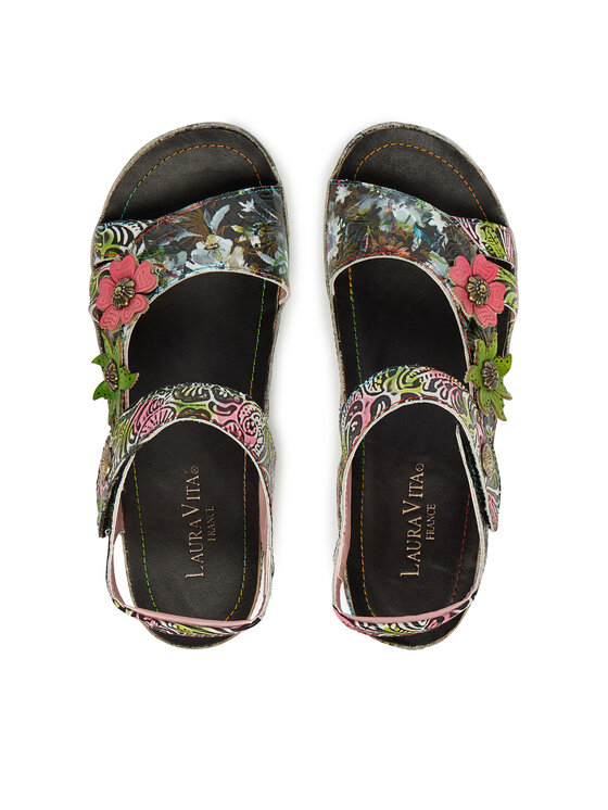 Laura Vita Laura Vita Босоніжки Brcyano 02 Чорний