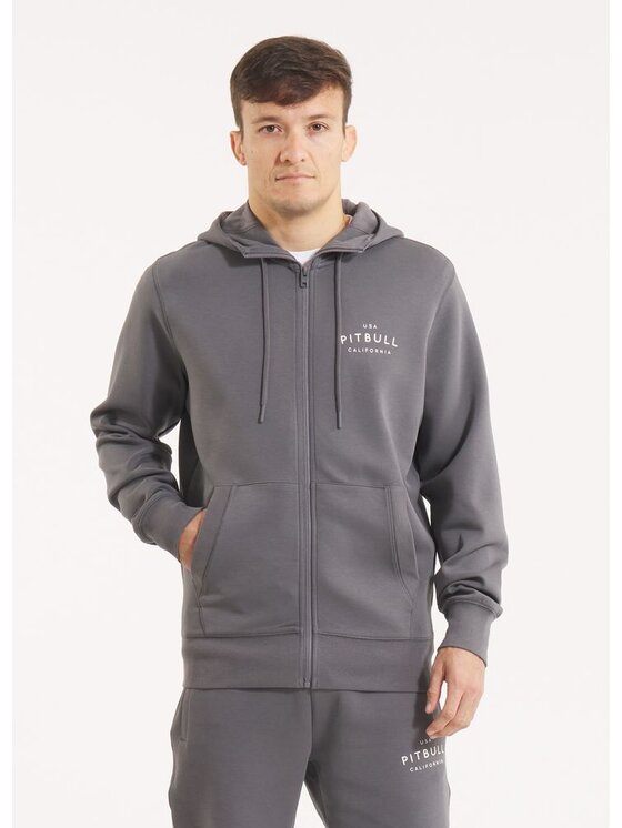 PITBULL PITBULL Bluza SAMPSON Szary Regular Fit