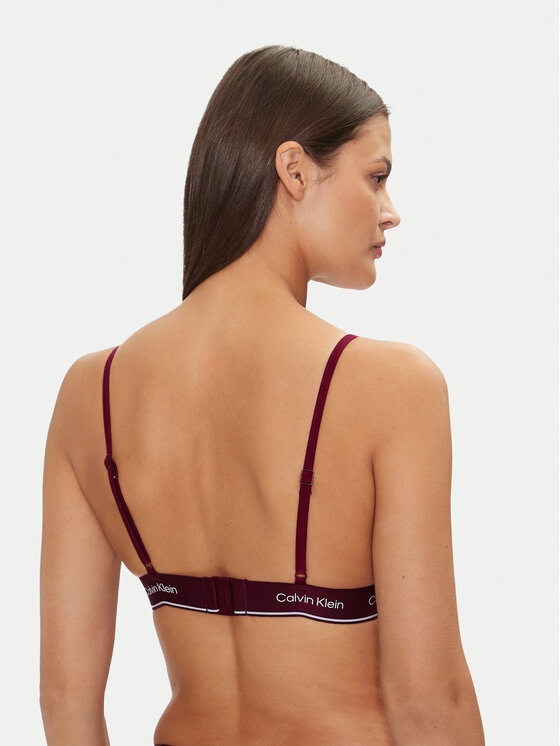 Calvin Klein Swimwear Calvin Klein Swimwear Μπικίνι πάνω μέρος KW0KW02424 Μπορντό