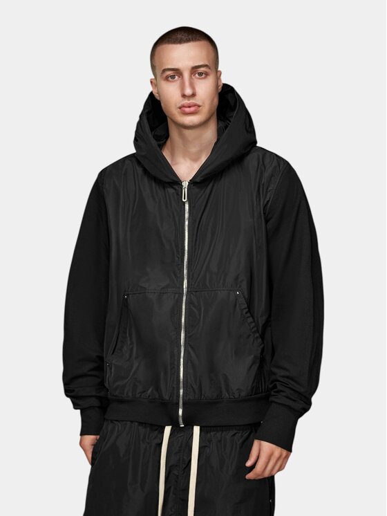 MADE BY SOCIETY MADE BY SOCIETY Kurtka anorak Hanorac Urban Unit - H16643 Czarny Basic Fit