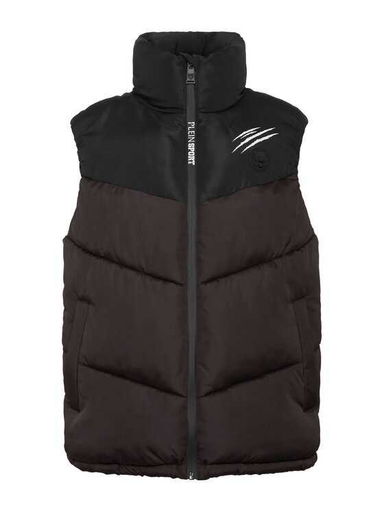 Plein Sport Plein Sport Gilet 23973 Nero Regular Fit
