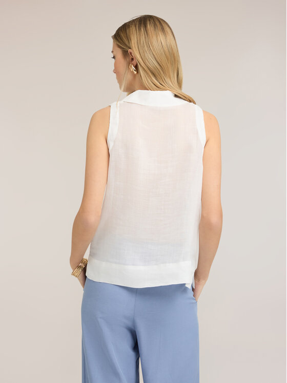 Motivi Motivi Blusa 2091Q002001N011 Bianco Regular Fit