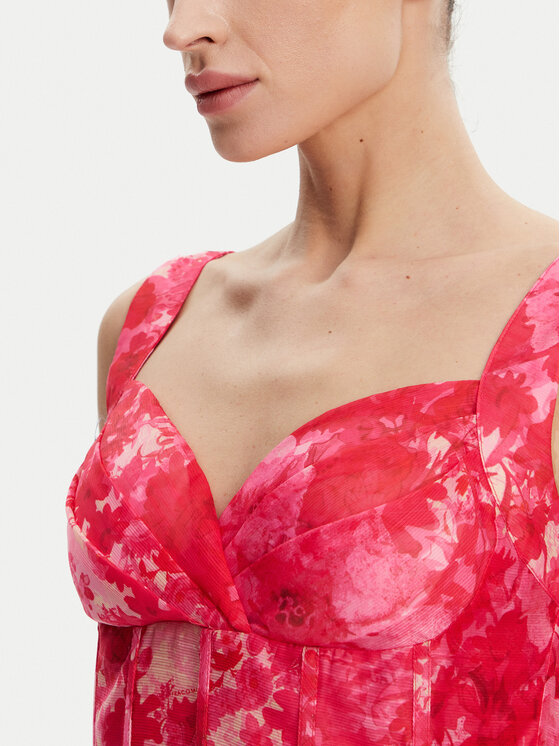 Fracomina Fracomina Top FR25ST2024W775U6 Roza Slim Fit