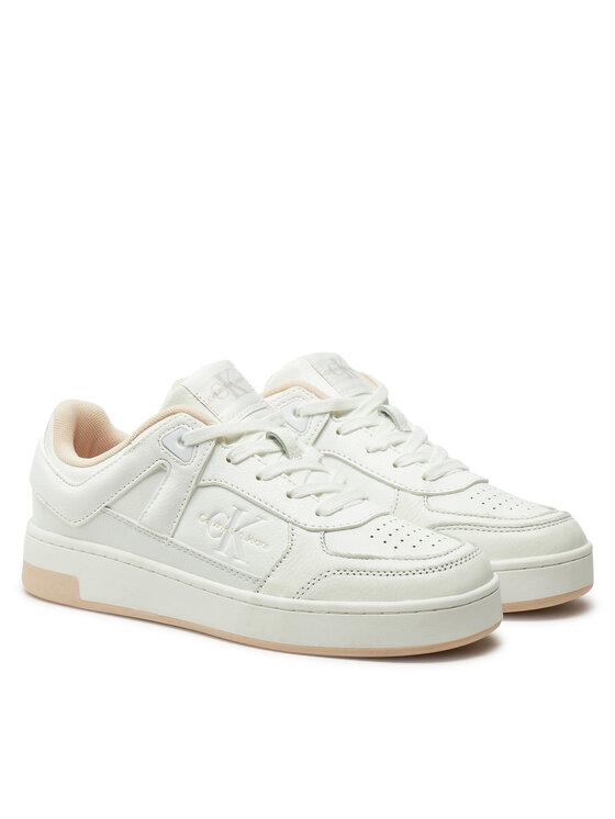 Calvin Klein Jeans Calvin Klein Jeans Tenisice Basket Cupsole Low Mix YW0YW01650 Bijela