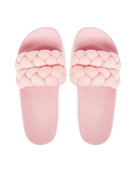 Tommy Jeans Tommy Jeans Pantoletten Tjw Braided Slide EN0EN02764 Rosa