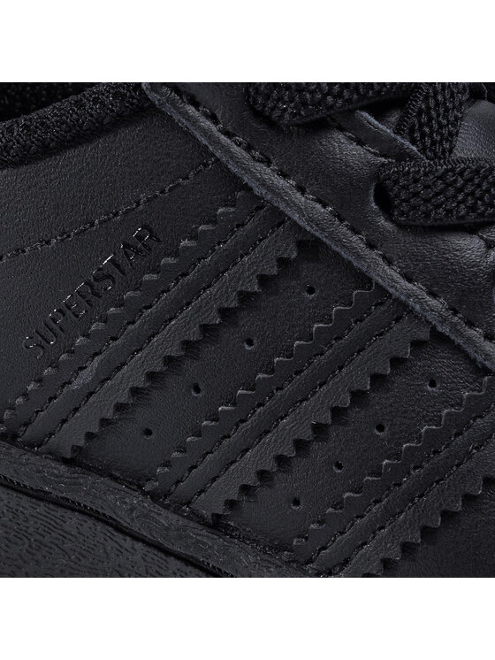 adidas adidas Sneakersy Superstar El I FU7716 Černá