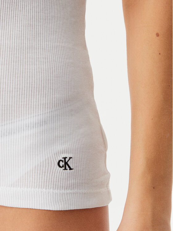 Calvin Klein Underwear Calvin Klein Underwear Souprava topů LV00QS7493 Bílá Regular Fit