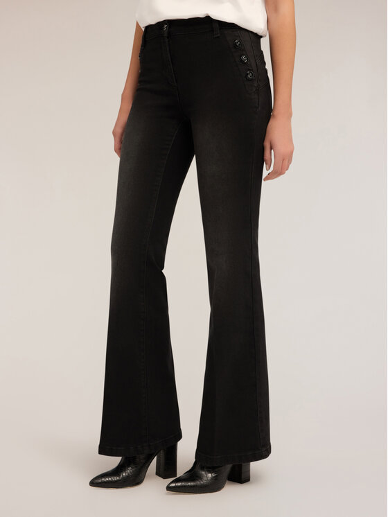 Motivi Motivi Jeans P427Q204126N033 Nero Flare Fit