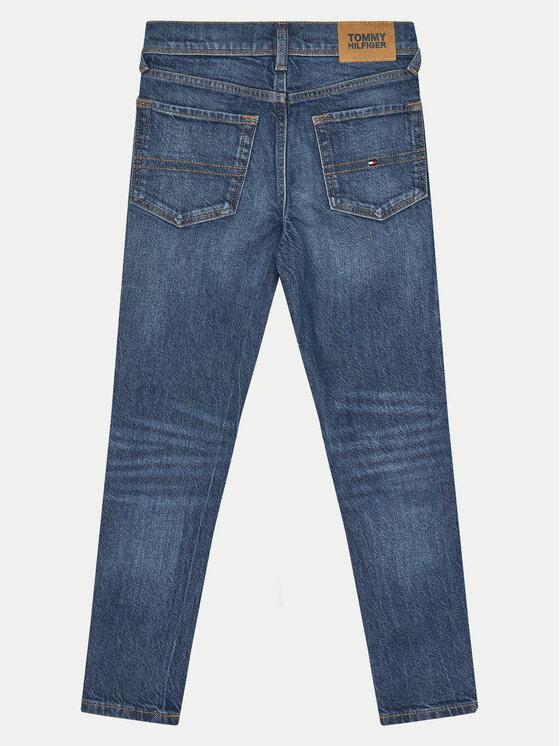 Tommy Hilfiger Tommy Hilfiger Jeansy Scanton Y KB0KB09324 Niebieski Slim Fit