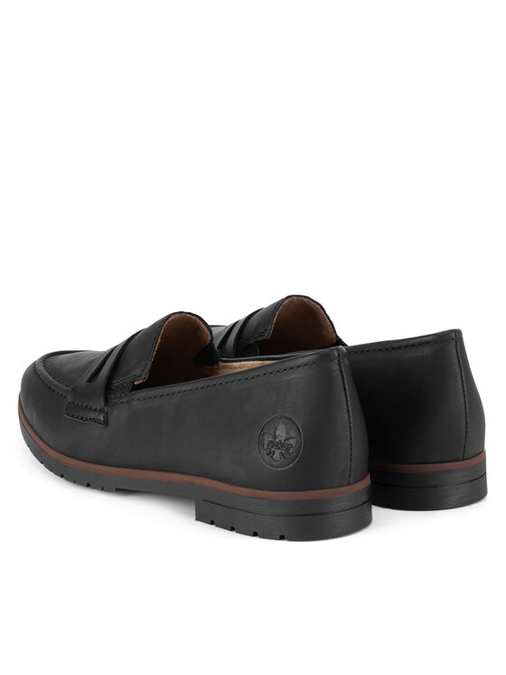 Rieker Rieker Mocasini 45300-00 Negru