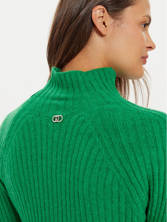 Liu Jo Liu Jo Sweter WF4361 MA57P Zielony Regular Fit