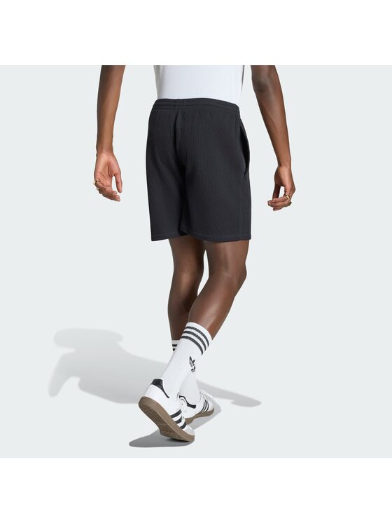 adidas adidas Szorty materiałowe 168941 Czarny Regular Fit