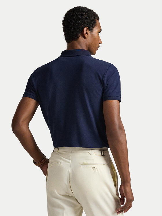 Polo Ralph Lauren Polo Ralph Lauren Polo 710941439038 Granatowy Custom Slim Fit