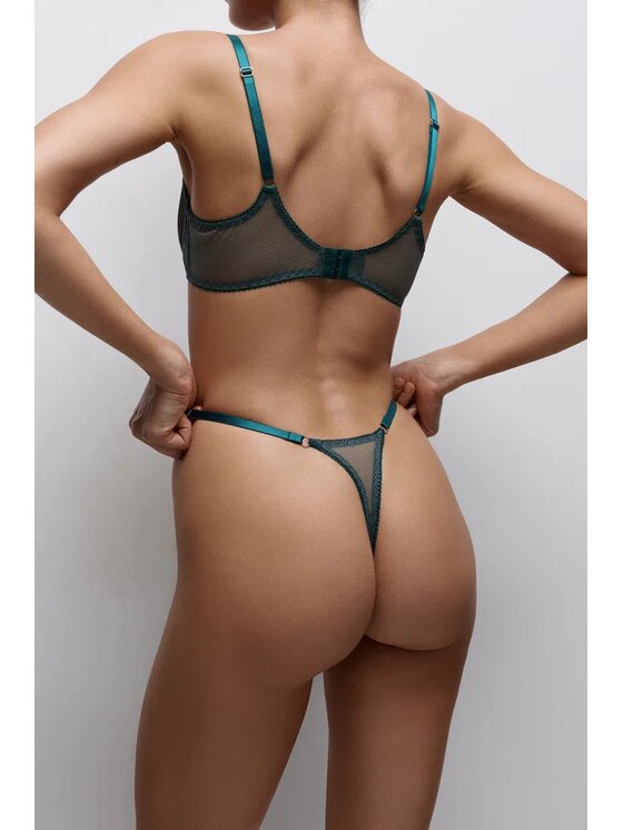 Merci Lingerie Merci Lingerie Stringi EP03BP05T Zielony