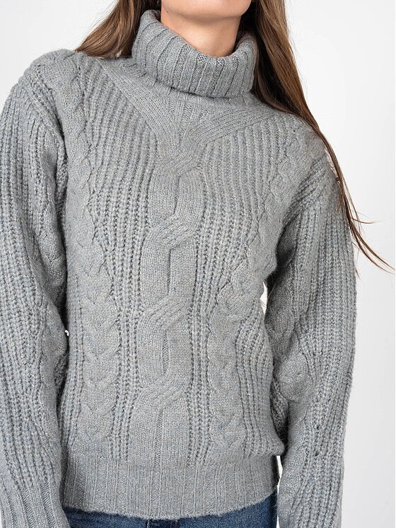 Silvian Heach Silvian Heach Maglione PGA22004MA Grigio Oversize