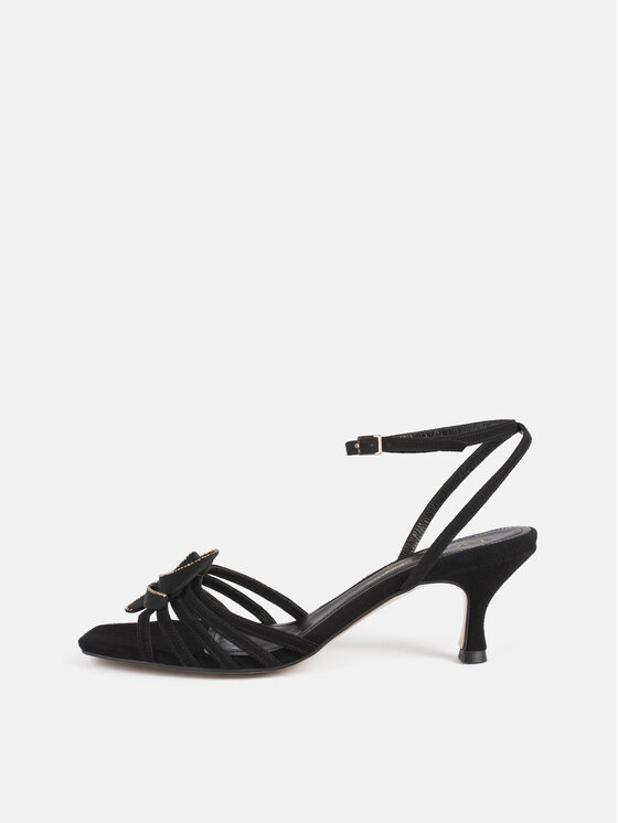 L37 L37 Sandali DARK FLOWER Nero