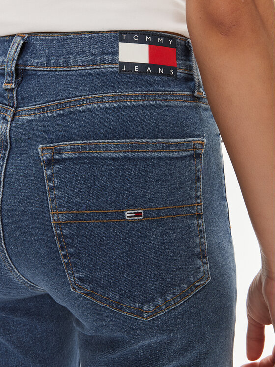 Tommy Jeans Tommy Jeans Blugi Sylvia DW0DW17631 Albastru Flare Fit