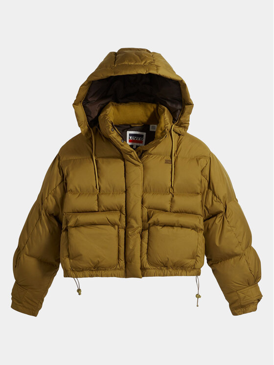 Levi's® Levi's® Zimní bunda Baby Trapeze A5896-0001 Zelená Regular Fit