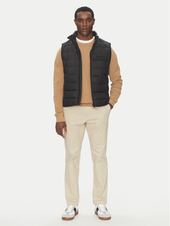 BOSS BOSS Елек H-Cenito 50518375 Черен Regular Fit