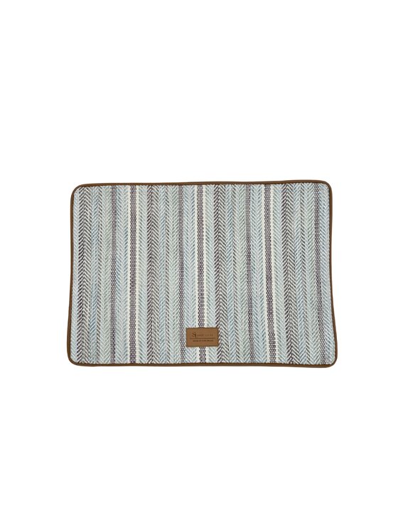 Sweet Living Sweet Living Podkładka Podkładka na stół Riverhead Weave Miętowe Pasy SL Collection Turkusowy
